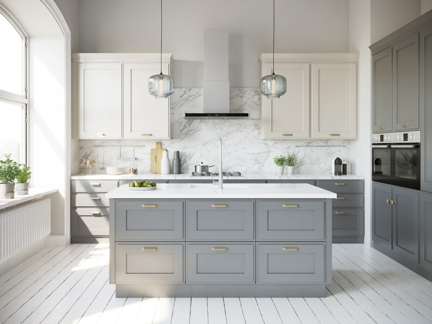 diy kitchen island white